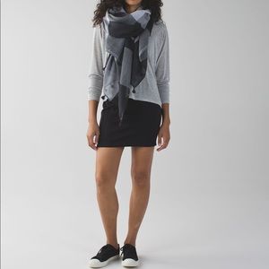 NWT Lululemon Cityfarer black skirt